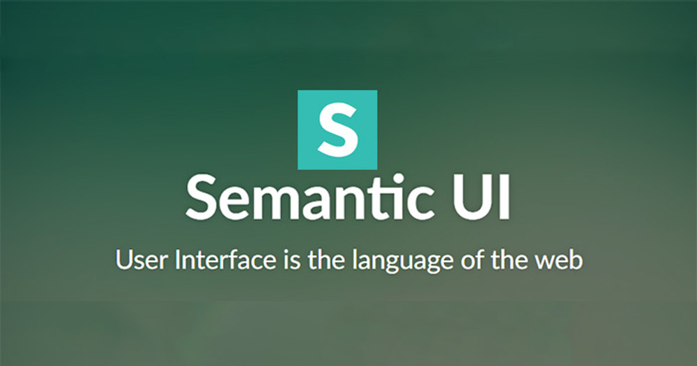 Sematic UI tập trung vào tối ưu UI cho website