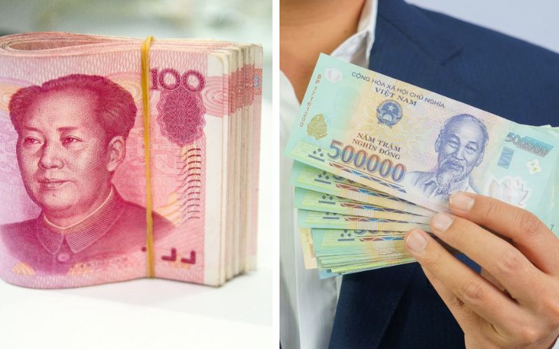 1 tệ Trung Quốc bằng bao nhiêu đồng Việt Nam