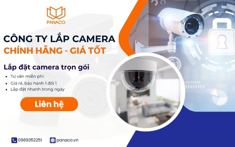 Đơn vị cung cấp và lắp đặt camera an ninh PANACO