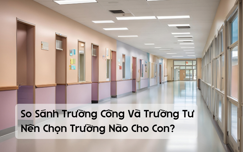 so sánh trường công và trường tư