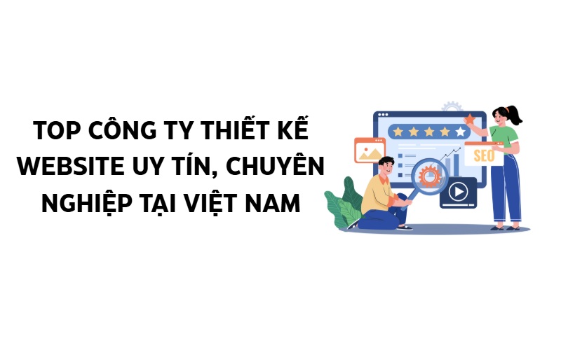 top dịch vụ thiết kế website