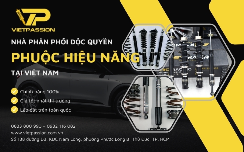 Đơn vị cung cấp phuộc ô tô độ chính hãng Vietpassion