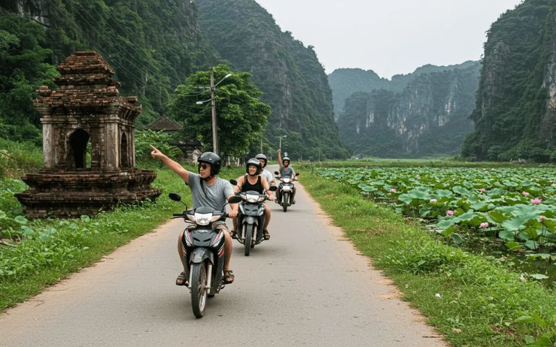Xu hướng phượt Ninh Bình bằng xe máy