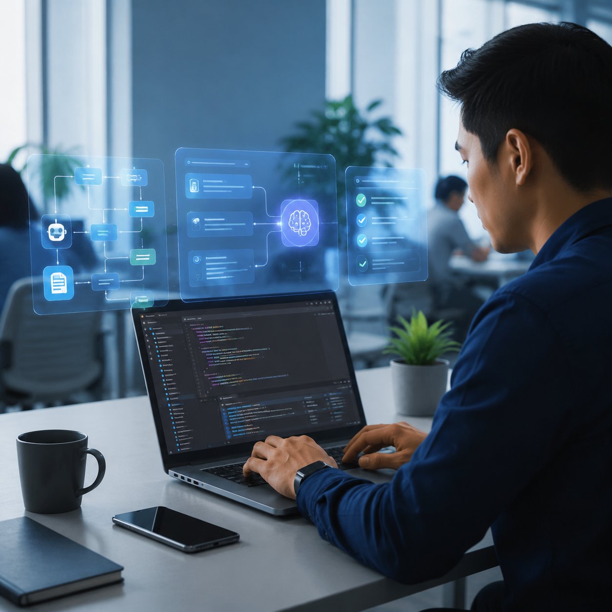 Ứng dụng AI trong doanh nghiệp: tự động hóa tác vụ dev
